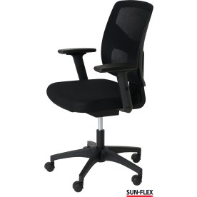 SUN-FLEX® Officechair mesh, svart