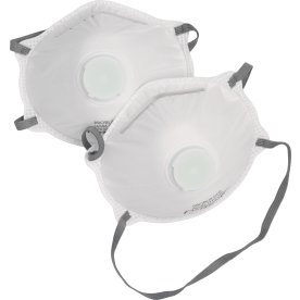 Probuilder dammask med ventil FFP2,2 st.
