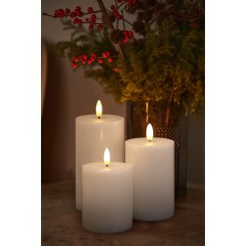 Sille Exclusive LED Ljus, Ø7,5 xH10 / 12,5 / 15cm
