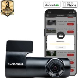 Road Angel Dash Cam Bilkamera 1080p, Svart