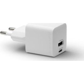 Dbramante1928 laddare, 30W+18W, USB-C+USB-A, vit