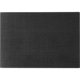 Westmark underlägg, plast, svart, 45x32,5cm