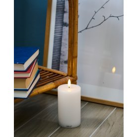 Sirius Sille LED-lampa, Laddbar, Ø7,5/12,5cm, Vit