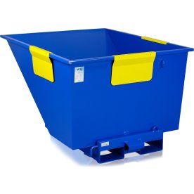 Källsorteringsmarkör till tippcontainer, gul, 3 st