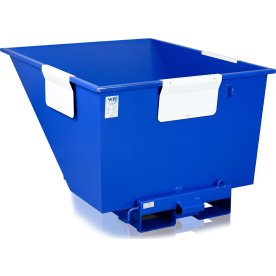 Källsorteringsmarkör till tippcontainer, vit, 3 st