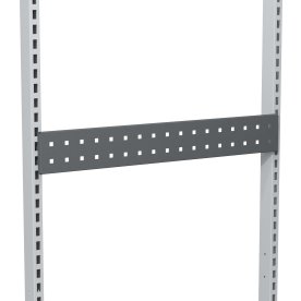 Verktygstavla för arbetsbänkar, grå, 664x94mm