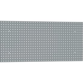Verktygstavla för väggmontage, grå, 1950x900mm