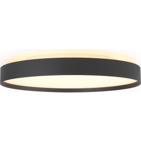 Svart plafond Ø50 cm, Svart