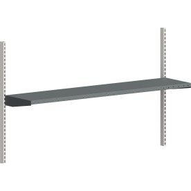 Packbordshylla för arbetsbänk, grå, 1600x360mm