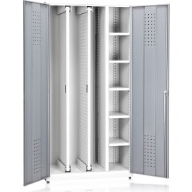 Verkstadsskåpsset H, grå, 200x102x54cm