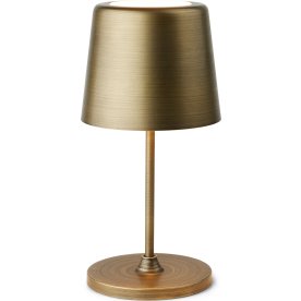 Lumen bordslampa Ø11 cm, mässing