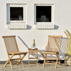 Bord och stolar, teak