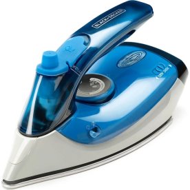 Black+Decker Resejärn 1000W, blå
