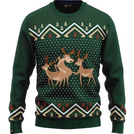 Jultröja "Ren", Stl 2XL