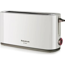 Taurus brödrost mytoast Single Slot Long, vit