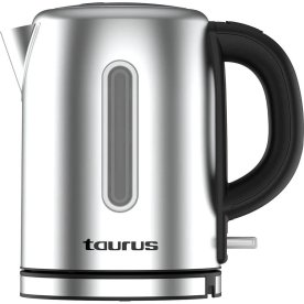 Taurus vattenkokare 1L, 2200W, rostfritt stål