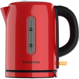 Taurus vattenkokare 2400W Vintage, röd, 1L