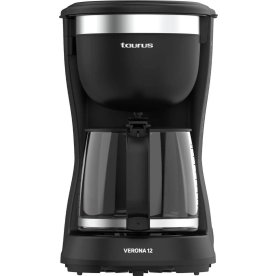 Taurus Verona 12 kaffemaskin, svart