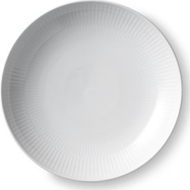 Royal Copenhagen White fluted modern tallrik Ø20