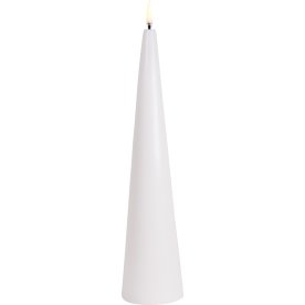 UYUNI LED-ljuskägla, nordisk vit, H.30 cm