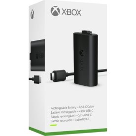 Microsoft Xbox X-batteri med USB-C-laddningskabel