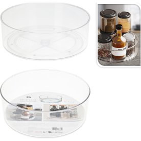 Vridbord, Lazy Susan, klar, Ø23cm, H8,5cm