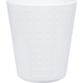 Mugg, melamin, vit, Ø8 x H10 cm.