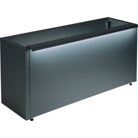 Herstera Blomlåda m/ljus, inne, svart, 100x40x80