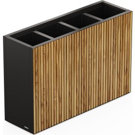 Herstera Blomlåda, inomhus, m/trä, 120x40x80