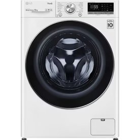 LG Tvättmaskin 12 KG, vit
