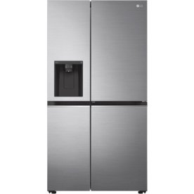 LG Amerikanskt kylskåp H179 cm, 416L, grå