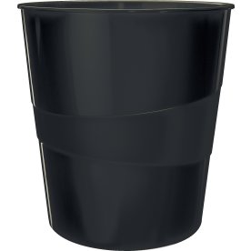 Leitz Recycle papperskorg | 15 liter | Svart
