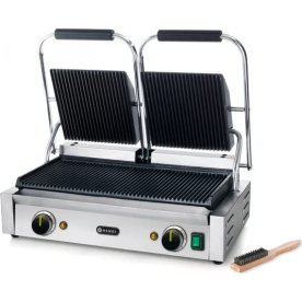 Hendi Clamp grill Rillad, stål