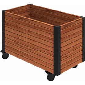 Plus Cubic blomlåda 87x46x65,5 cm, Thermowood