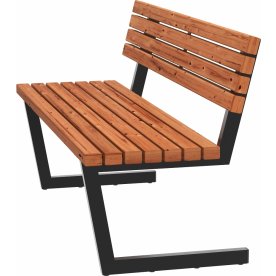 Plus Relaxbänk, 150 cm, Thermowood
