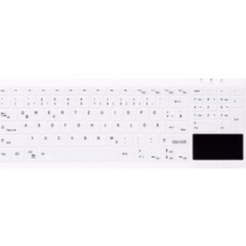 Cherry Hygiene Compact Ultraflat tangentbord, vitt