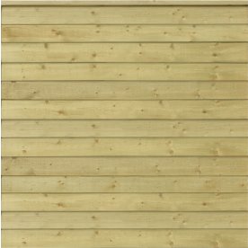 Plus Klink Profil staket, natur, 174x166 cm.