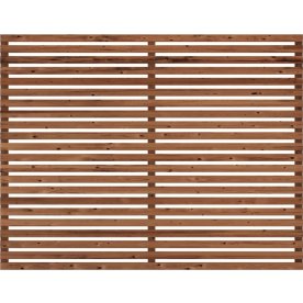 Plus Tokyo Trästaket, Thermowood, 180x140 cm.