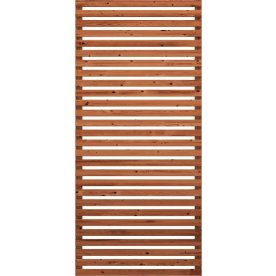 Plus Tokyo Trästaket, Thermowood, 83x180 cm.