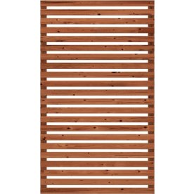 Plus Tokyo Trästaket, Thermowood, 83x140 cm.