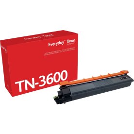 Xerox lasertoner Brother TN3600, svart