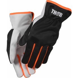Thor Teknik Poly arbetshandske, Orange, Str. 10