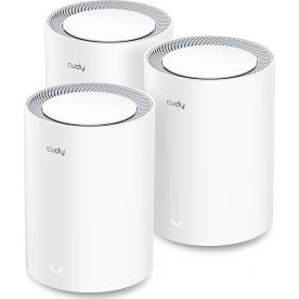 Cudy Mesh Solution M1800 3pk, Gigabit Wi-Fi 6 2.5G