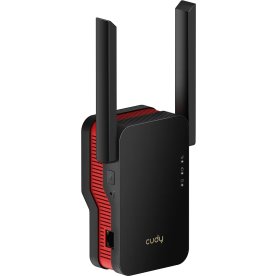 CUDY Wi-Fi-Extender RE3000 AX3000 Mesh, svart