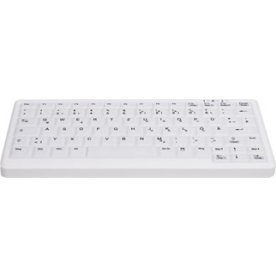 CHERRY Trådlöst tangentbord, USB, vit