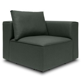 Fondi modulsoffa, hörnmodul, grön, 1 st.