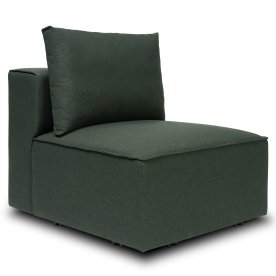 Fondi modulsoffa, mittmodul, grön, 1 st.