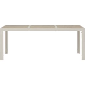 Kenny Trädgårdsbord 196x91cm, sandgrå/beige