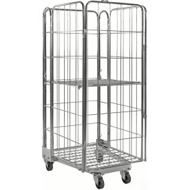 4-sidig rullcontainer, 730x800x1910 mm, stapelbar