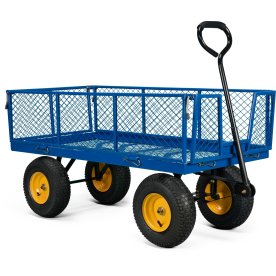 Dragvagn 320 kg, luftgummihjul, 138,2x61,5x114 cm